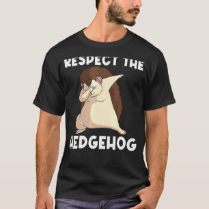 Cool Hedgehog For Men Women Spiny Quills Garden An T-Shirt