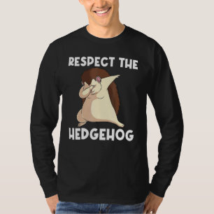 Cool Hedgehog For Men Women Spiny Quills Garden An T-Shirt