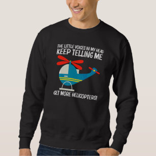 Cool Helicopter For Men Women Aircraft Aviation Pi Sweatshirt