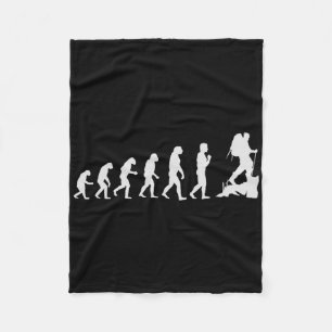 Cool Hiking Design For Men Women Hiking Lover Moun Fleece Blanket