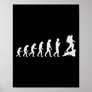 Cool Hiking Design For Men Women Hiking Lover Moun Poster