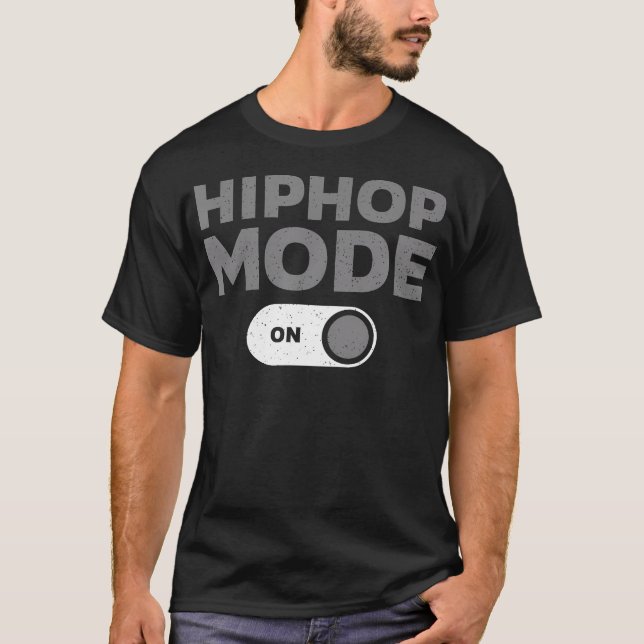 Cool Hip Hop Art For Men Women Hiphop Street Dance T-Shirt (Front)
