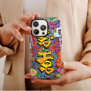Cool Hip Hop Graffiti   iPhone 14 Case-Mate Case-Mate iPhone 14 Case