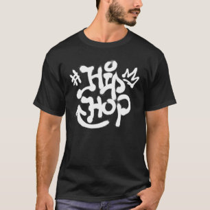 Cool Hip Hop Music Rap Breakdance Graffiti Party F T-Shirt