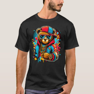 Cool Hip Hop Teddy Bear T-Shirt