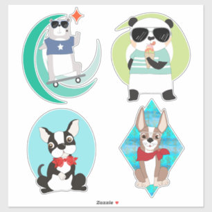 Cool Hipster Animals