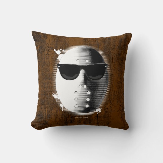 Cool Hockey Goalie Cushion (Front)