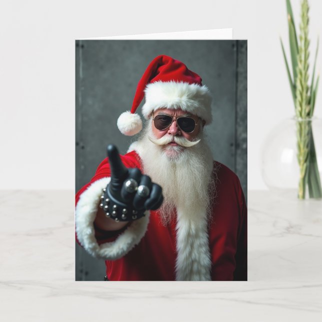 Cool Holiday Cheer Card (Front)