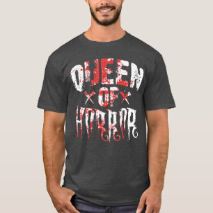 Cool Horror Movie Art for Women Girls Halloween Ho T-Shirt