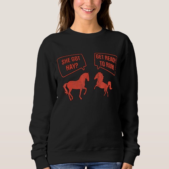 Cool Horse Sweatshirt (Front)