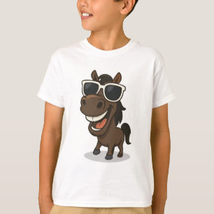 Cool Horse with Shades T-Shirt
