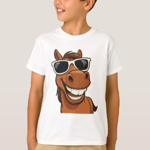 Cool Horse with Shades T-Shirt