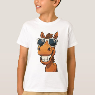 Cool Horse with Shades T-Shirt