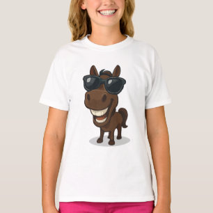Cool Horse with Shades T-Shirt