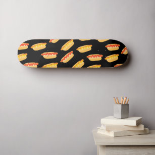 Cool Hot Dogs Skateboard