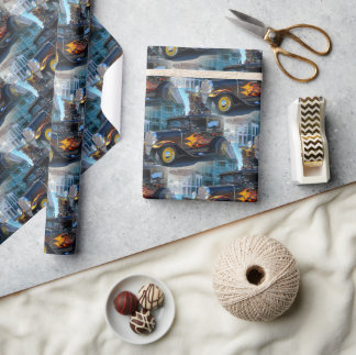 Cool Hot Rod 6 Wrapping Paper