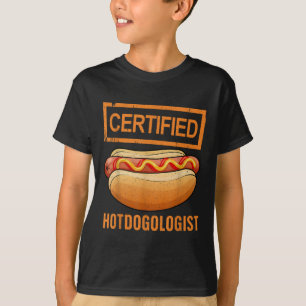 Cool Hotdog Outfit For Men Women Adult Hotdog Hot T-Shirt