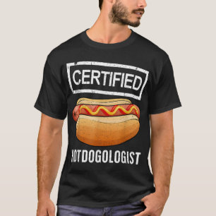 Cool Hotdog Outfit For Men Women Adult Hotdog Hot T-Shirt