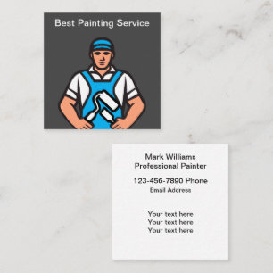 Cool House Painter Business Cards