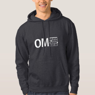 Cool Humour OMG Guitar G Major Chord Hoodie