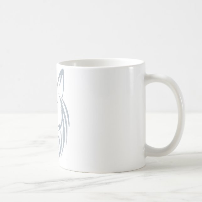 Cool Hunting Coyote Logo Coffee Mug (Right)