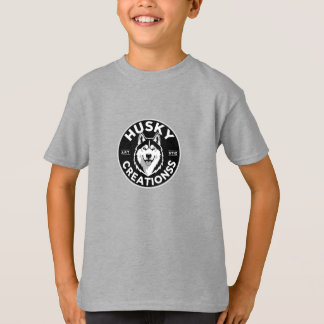 Cool Husky Dog Logo Tee