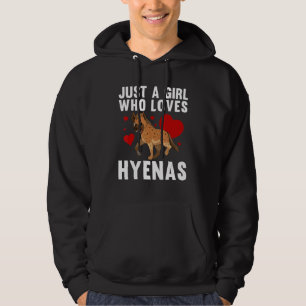 Cool Hyena Women Girls Wildlife Africa Zoo Keeper Hoodie