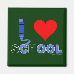 Cool ! I love school (B) Magnet