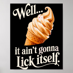 Cool Ice Cream Costume For Men Women Kids Adult Ic Poster