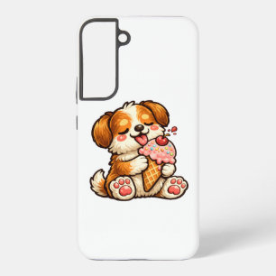 Cool Ice Cream Dog Samsung Galaxy Case