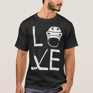 Cool Ice Hockey Art For Men Women Goalie Coach Fie T-Shirt