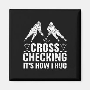 Cool Ice Hockey Art Men Women Boys Field Ice Hocke Magnet