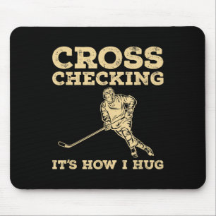 Cool Ice Hockey Art Men Women Field Hockey Lover C Mouse Pad