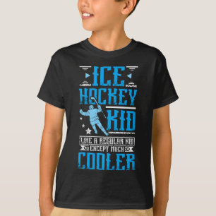 Cool Ice Hockey Kid  T-Shirt