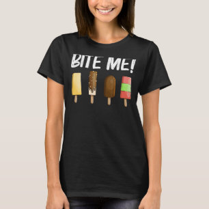 Cool Ice Pop For Men Women Ice Cream Stick Frozen T-Shirt