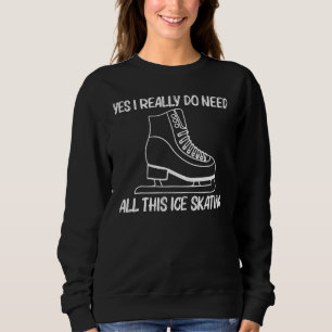 Cool Ice Skating For Men Women Figure Speed Tour S Sweatshirt
