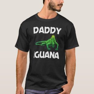 Cool Iguana For Men Dad Lizard Reptile  Herpetolog T-Shirt