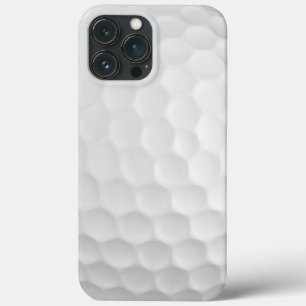 Cool Image Of White Golf Ball Dimples Pattern iPhone 13 Pro Max Case