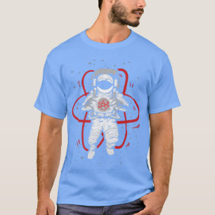 Cool In Science We Trust Atheist Astronaut Humanis T-Shirt