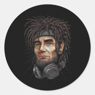 Cool Indy Abraham Lincoln Sticker 