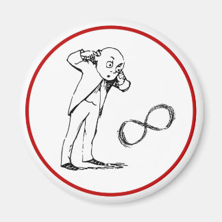 Cool Infinity Symbol Philosophical Magnet