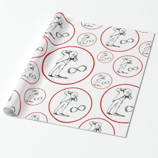 Cool Infinity Symbol Philosophical Wrapping Paper
