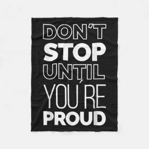 Cool Inspirational Motivational Quotes Meme Graphi Fleece Blanket