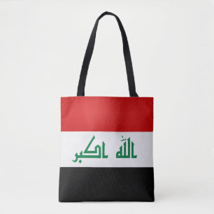 Cool Iraq Flag Fashion Tote Bag