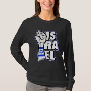 Cool Israel Flag Proud Israel Flag Flag Of Israel  T-Shirt