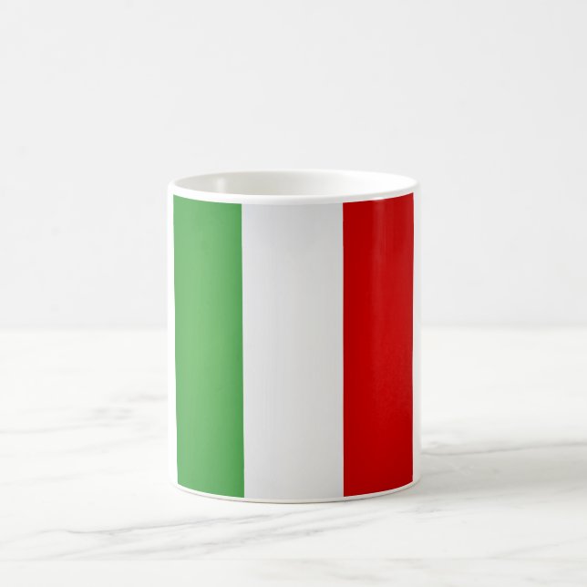 Cool Italian Flag Coffee Mug (Center)
