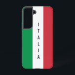 Cool Italian flag of Italy Samsung Galaxy S22 Case<br><div class="desc">Cool Italian flag of Italy Samsung Galaxy S22 Case . Make your own personalised phone cover for him or her. Modern typography design with country flag. Cool new protector case with one of a kind printing. Unique Holiday or Birthday gift ideas. Add your own custom name or quote. Tricolore image....</div>