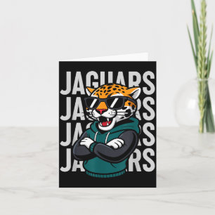 Cool Jaguar Gift For Men Women Boys Girls Kids  Card