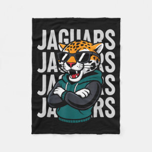 Cool Jaguar Gift For Men Women Boys Girls Kids Fleece Blanket