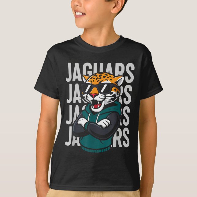Cool Jaguar Gift For Men Women Boys Girls Kids  T-Shirt (Front)